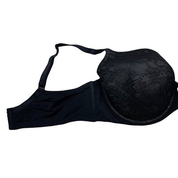 Torrid 40DD Black Lightly Lined Smooth Lace Bra Underwire 11328660 Intimates - Picture 7 of 16